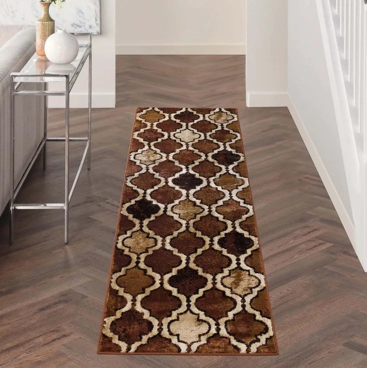 VIKAMA Bohemian Washable Rug