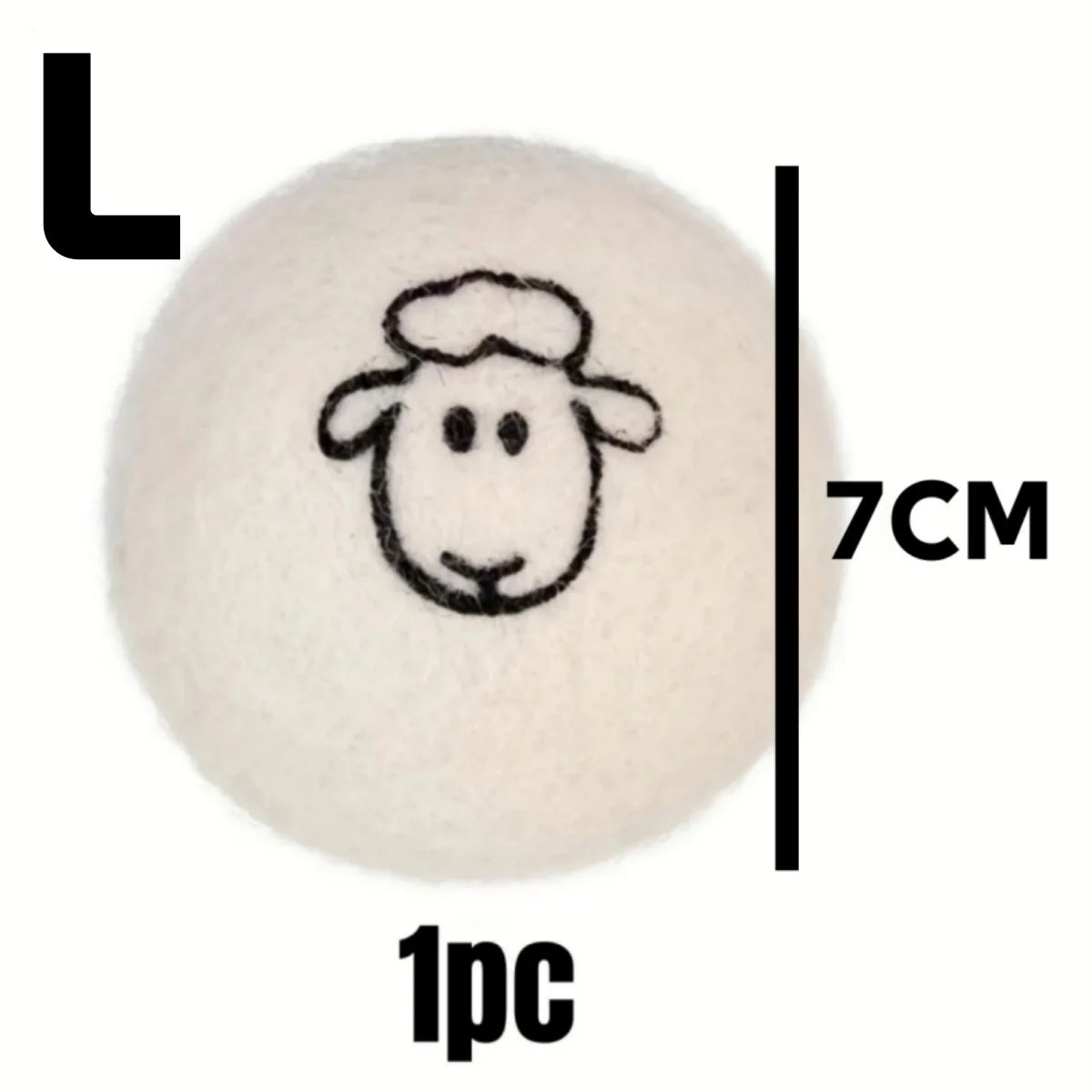Reusable Wool Laundry Dryer Balls