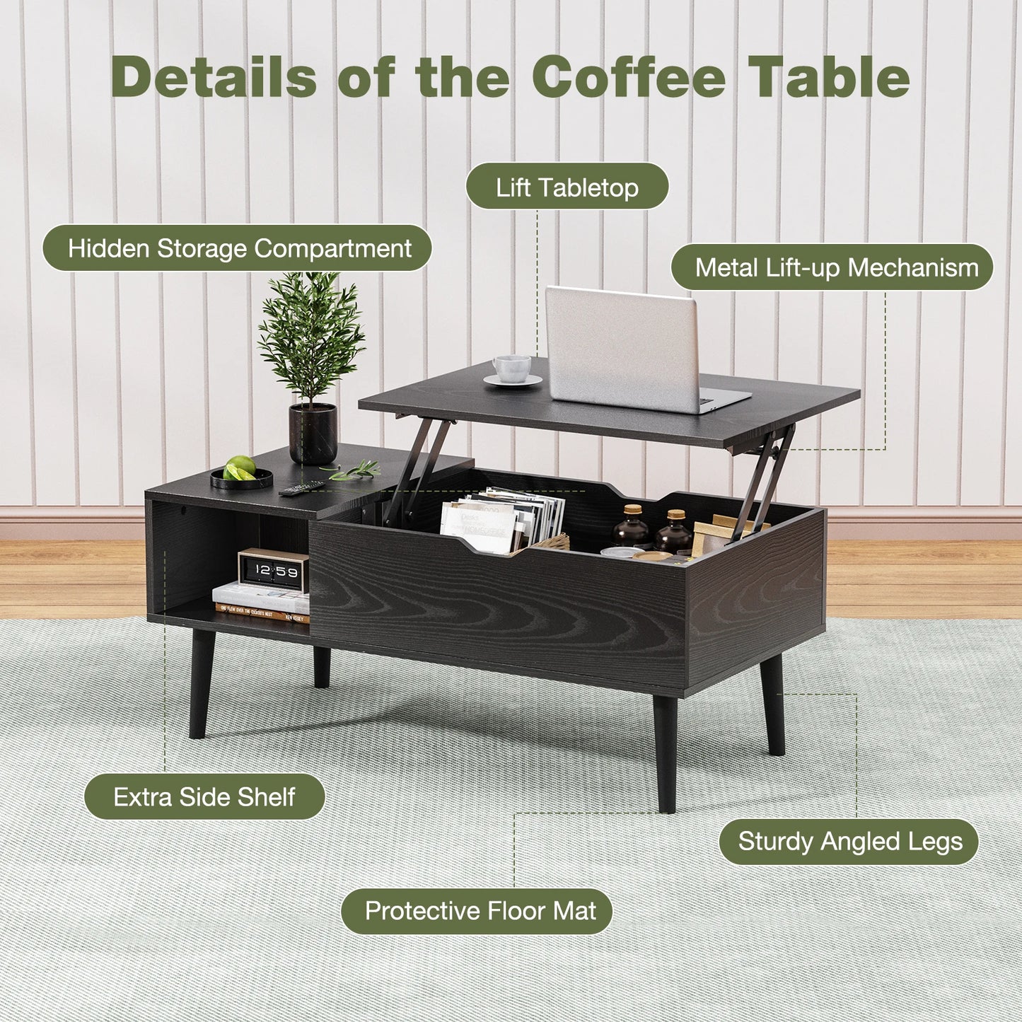 Easy Lift Top Coffee Table
