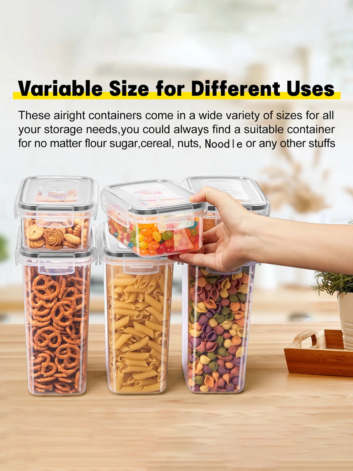 24pc Sealed Food Storage Containers with Lids