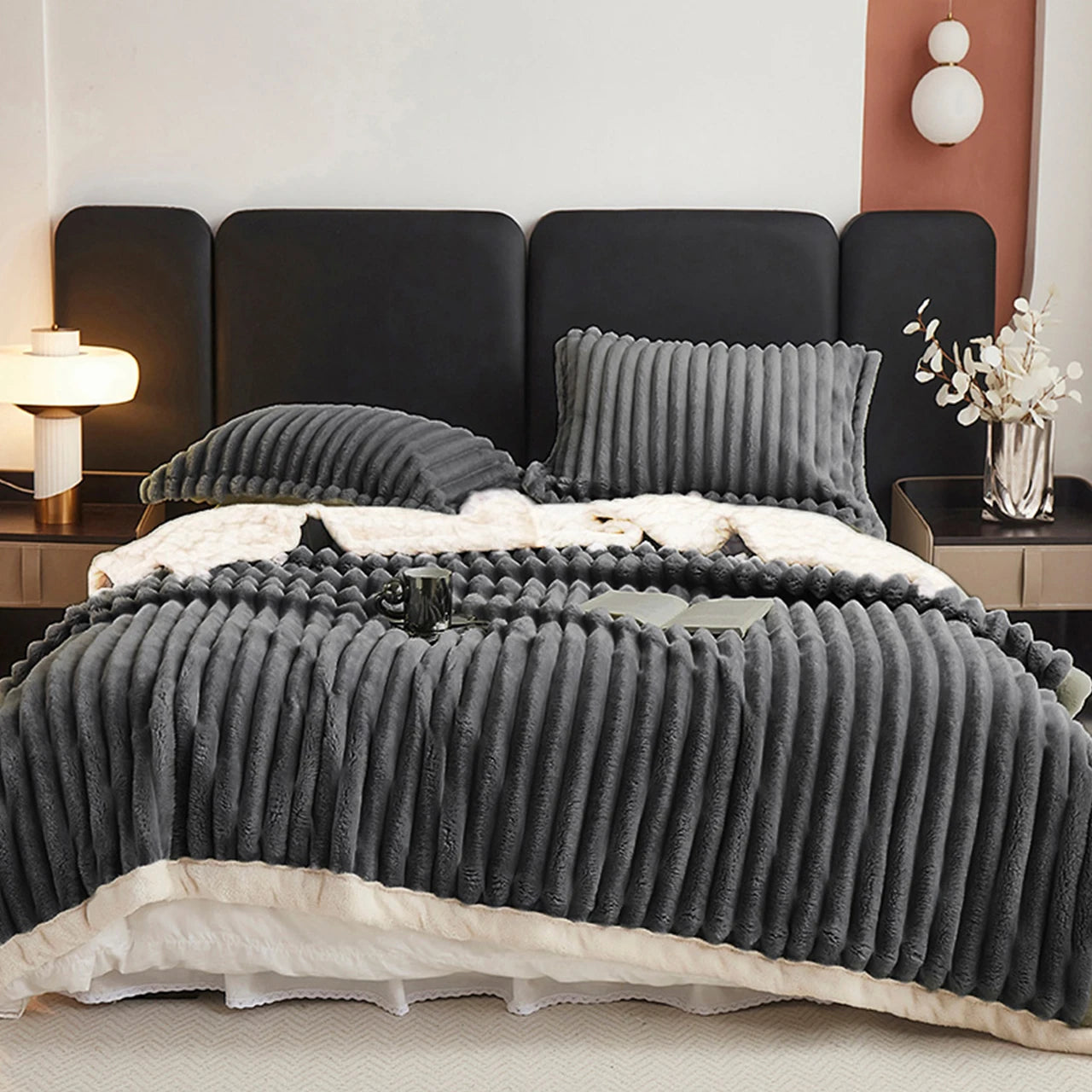 8lb Weighted Fleece Blanket