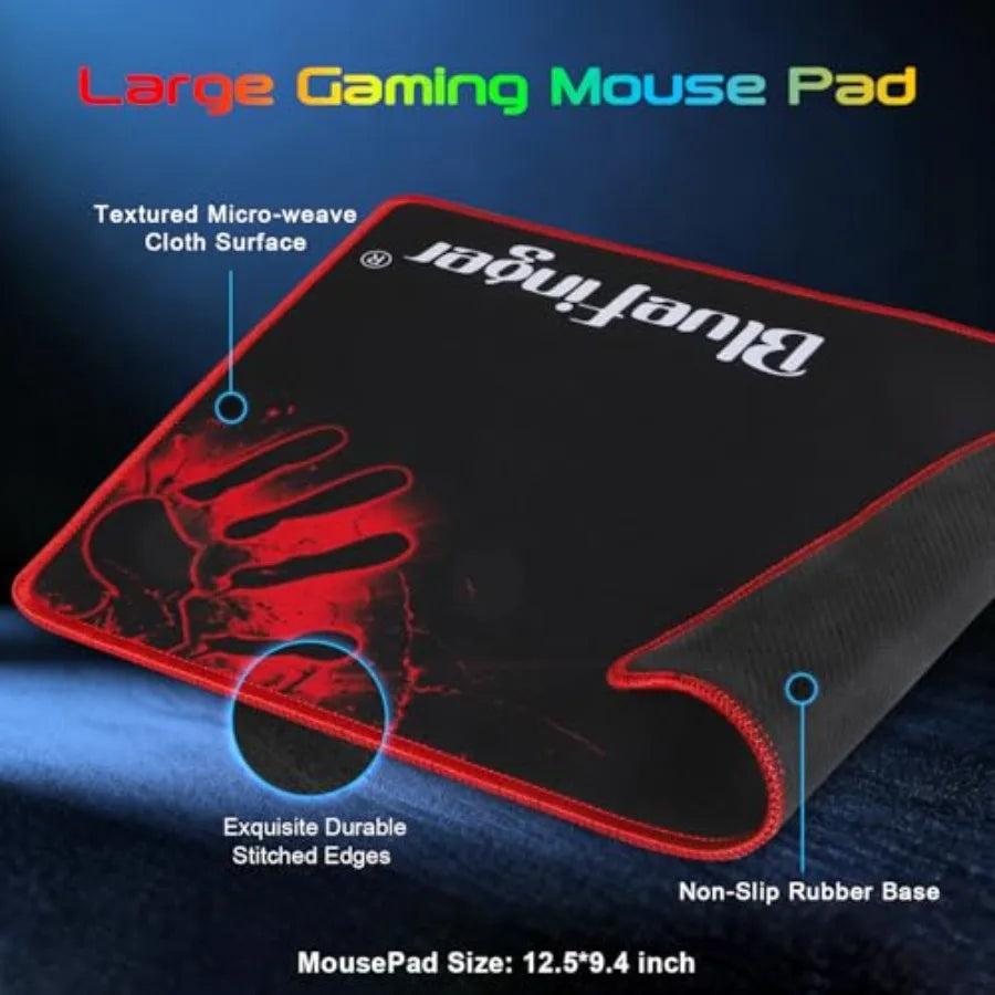 Gaming Keyboard Mouse Headset Combo