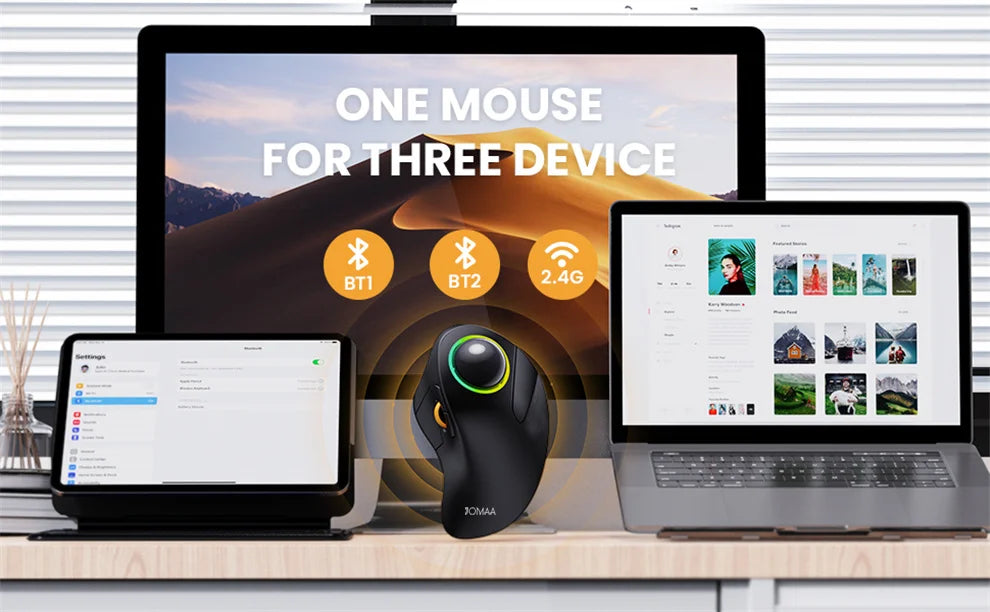 Wireless Trackball Mouse