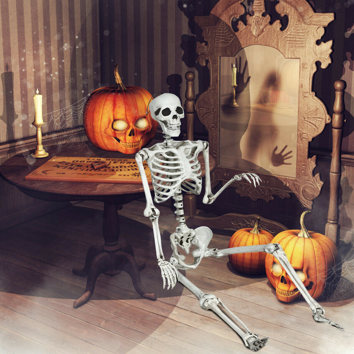 5.4 Ft Realistic Halloween Skeleton
