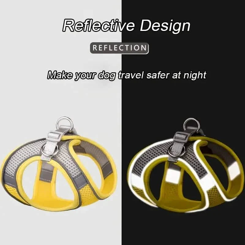 Reflective Dog Harness with Leash