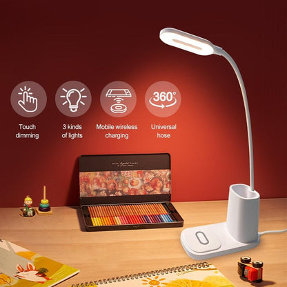 Wireless LED Desk Lamp with Eye Protection