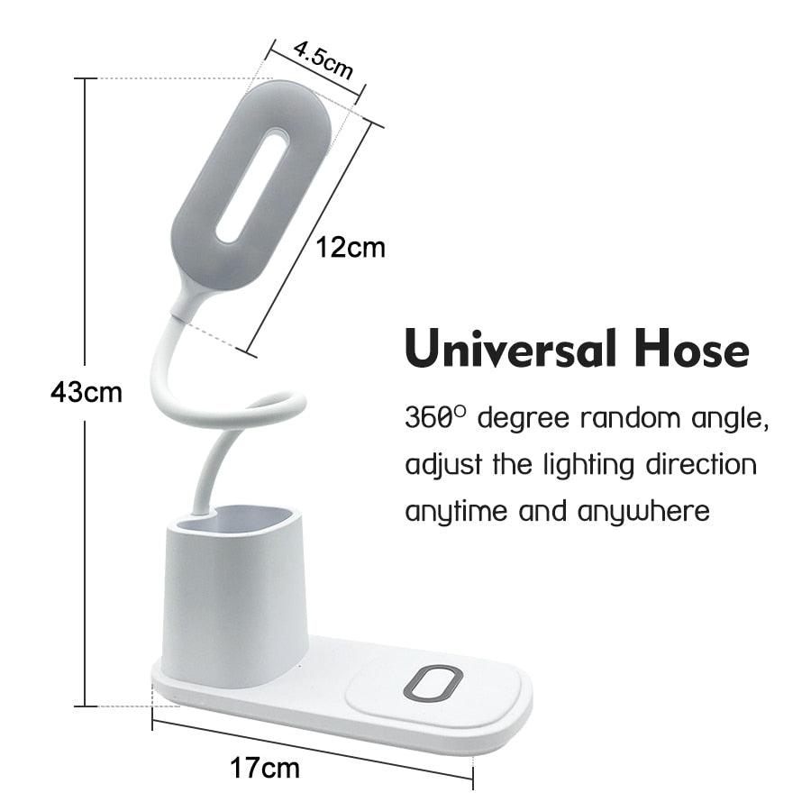 Wireless LED Desk Lamp with Eye Protection