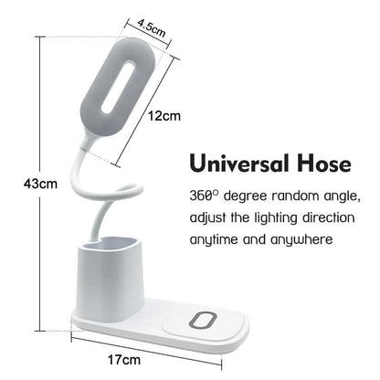 Wireless LED Desk Lamp with Eye Protection
