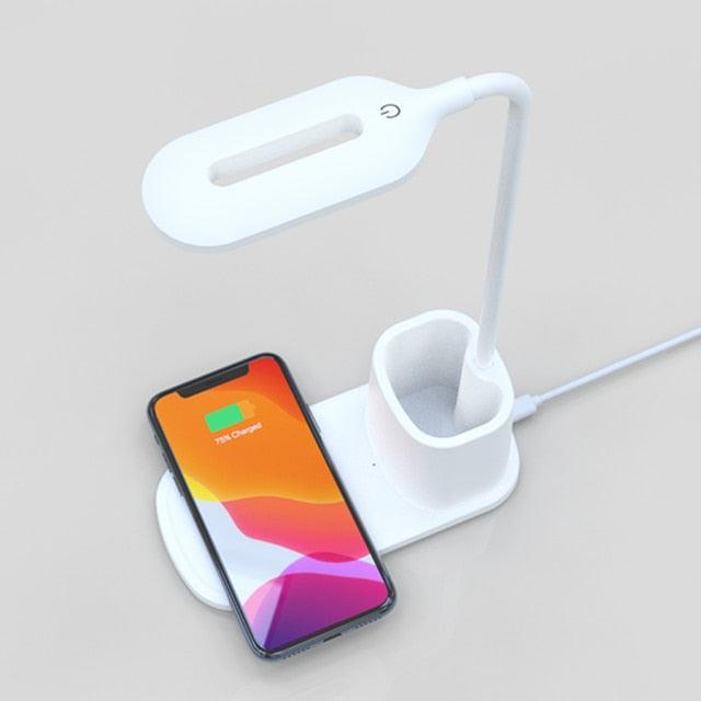 Wireless LED Desk Lamp with Eye Protection