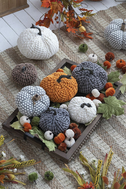 Knite Pumpkin Decor