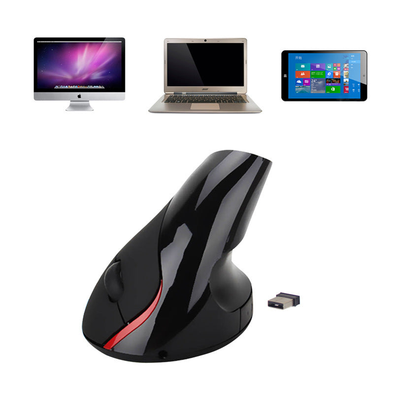 Wireless Rechargeable Ergonomic Grip Mouse
