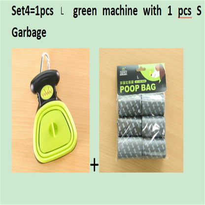 Travel Foldable Pooper Scooper With 1 Roll Compostable bags