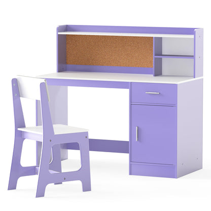 Kids Study Desk and Chair Set