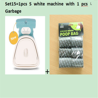 Travel Foldable Pooper Scooper With 1 Roll Compostable bags