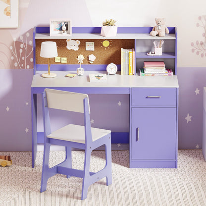 Kids Study Desk and Chair Set