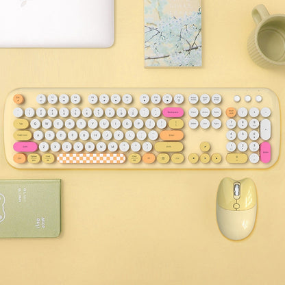 Wireless Keyboard & Mouse Combo - Silent Click