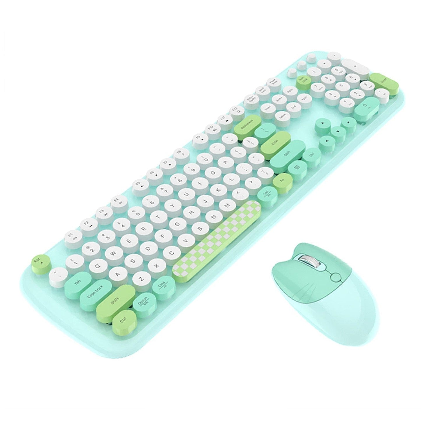 Wireless Keyboard & Mouse Combo - Silent Click