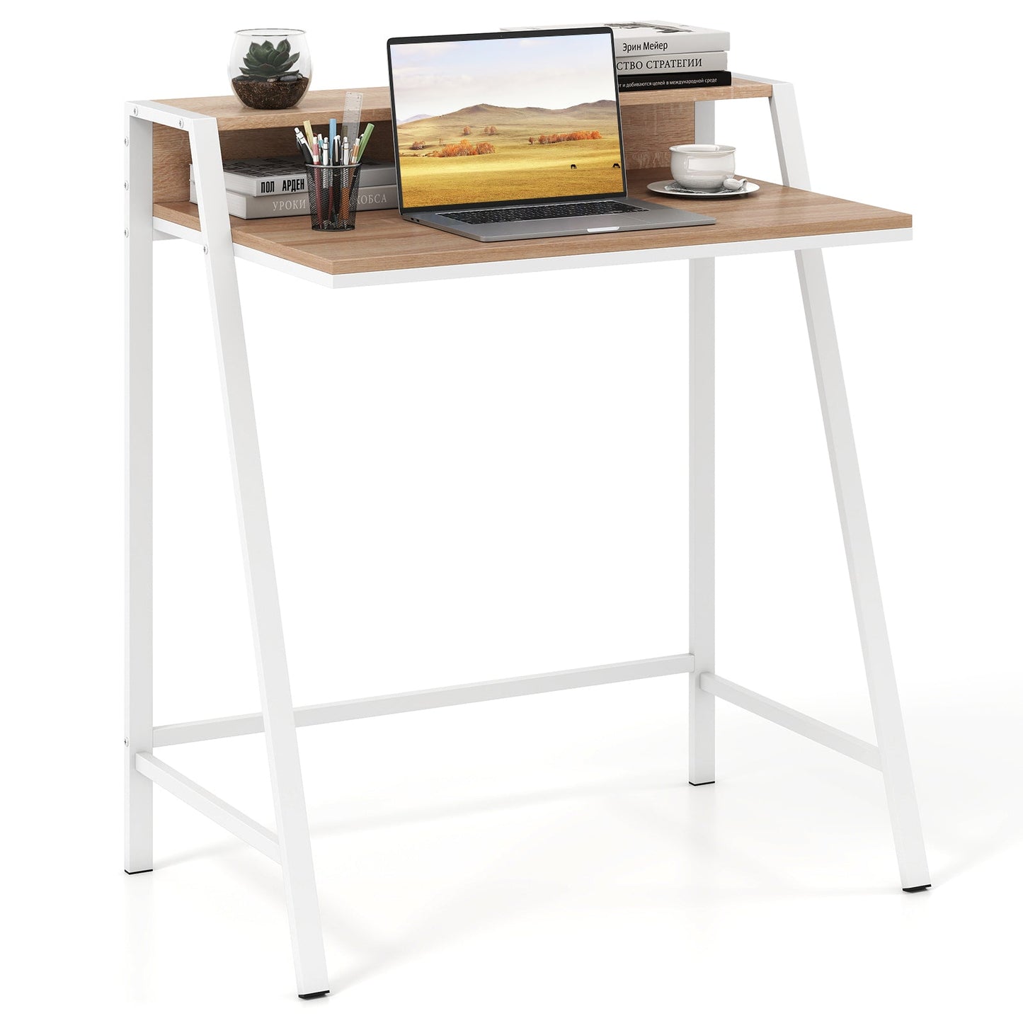 2 Tier Study Desk