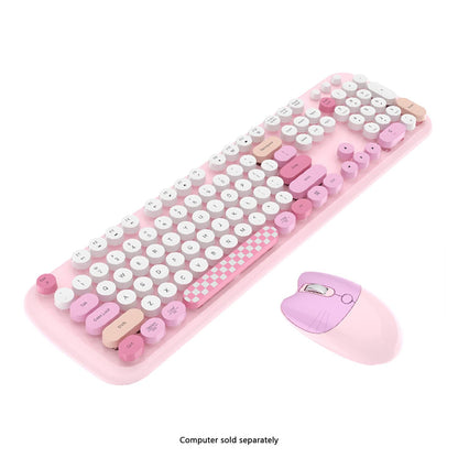 Wireless Keyboard & Mouse Combo - Silent Click
