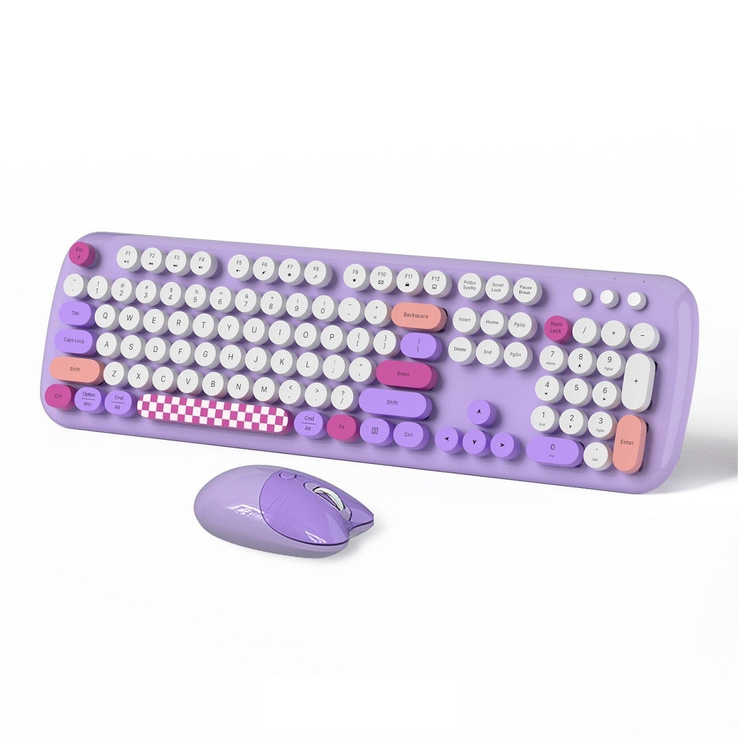 Wireless Keyboard & Mouse Combo - Silent Click