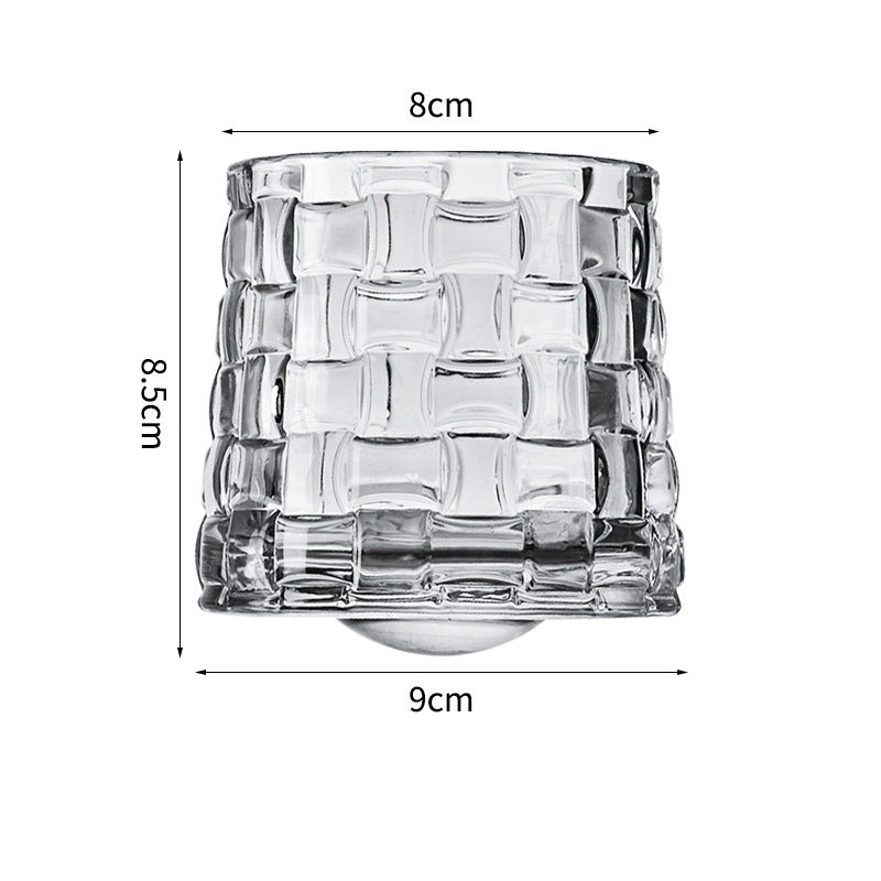 Hand drawn rotating whiskey glasses