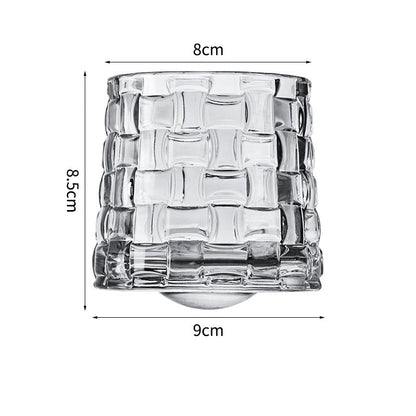 Hand drawn rotating whiskey glasses