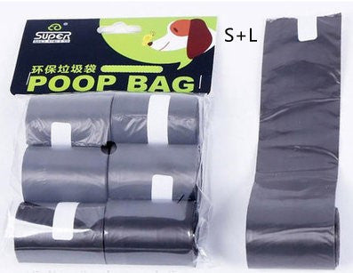 Travel Foldable Pooper Scooper With 1 Roll Compostable bags