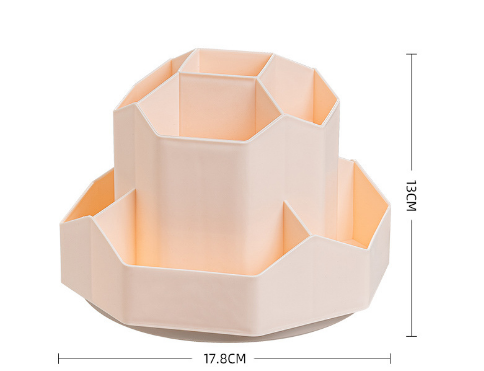 Large capacity rotatable pen holder