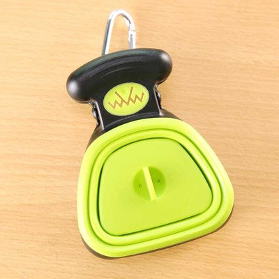 Travel Foldable Pooper Scooper With 1 Roll Compostable bags