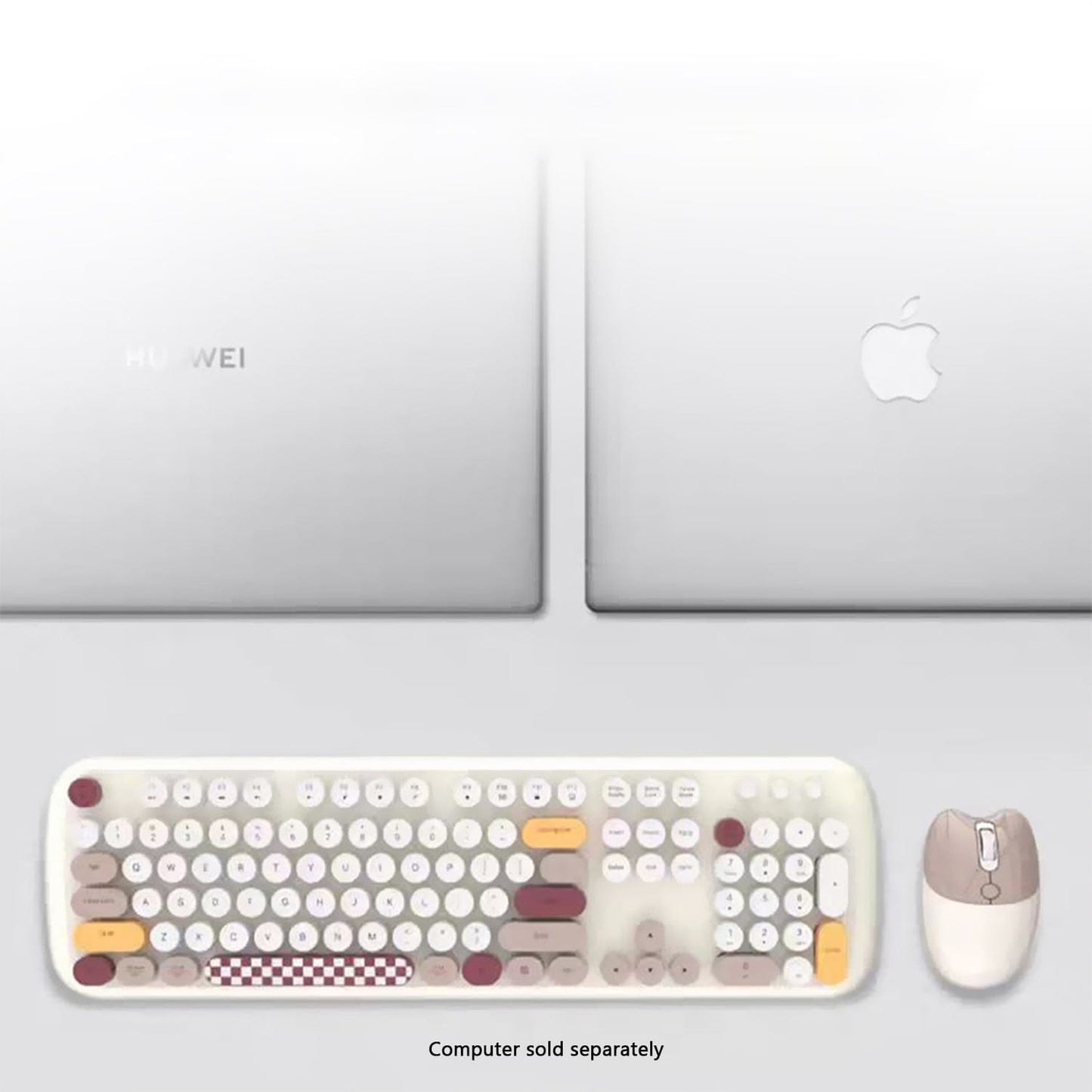 Wireless Keyboard & Mouse Combo - Silent Click