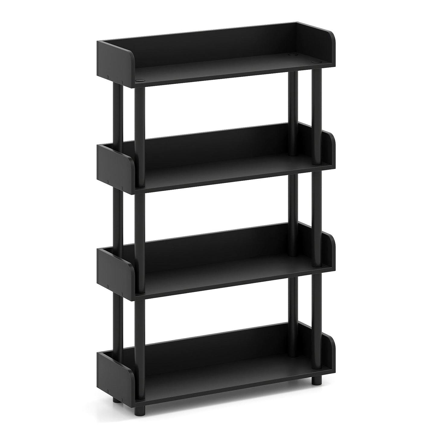 4-Tier Bookshelf Open Bookcase
