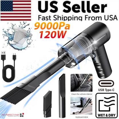 120W Cordless Mini Handheld Vacuum Cleaner