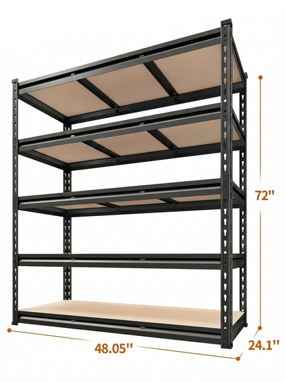 Heavy Duty Metal Garage Shelving Rack