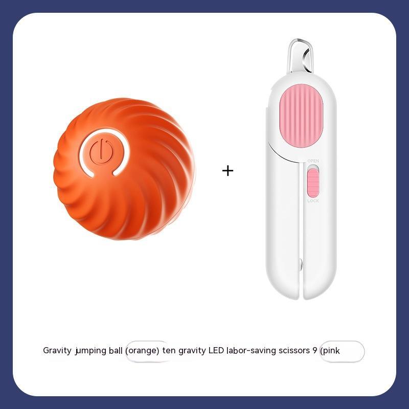 Rechargeable Interactive Dog Jumping Ball Toy