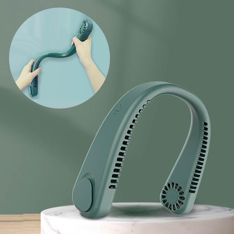 Rechargeable Bladeless Neck Fan with 3 Wind Speeds