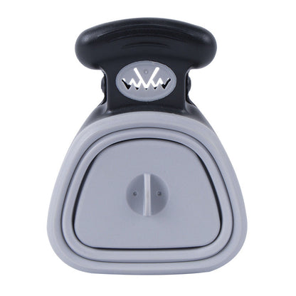 Travel Foldable Pooper Scooper With 1 Roll Compostable bags