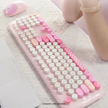 Wireless Keyboard & Mouse Combo - Silent Click