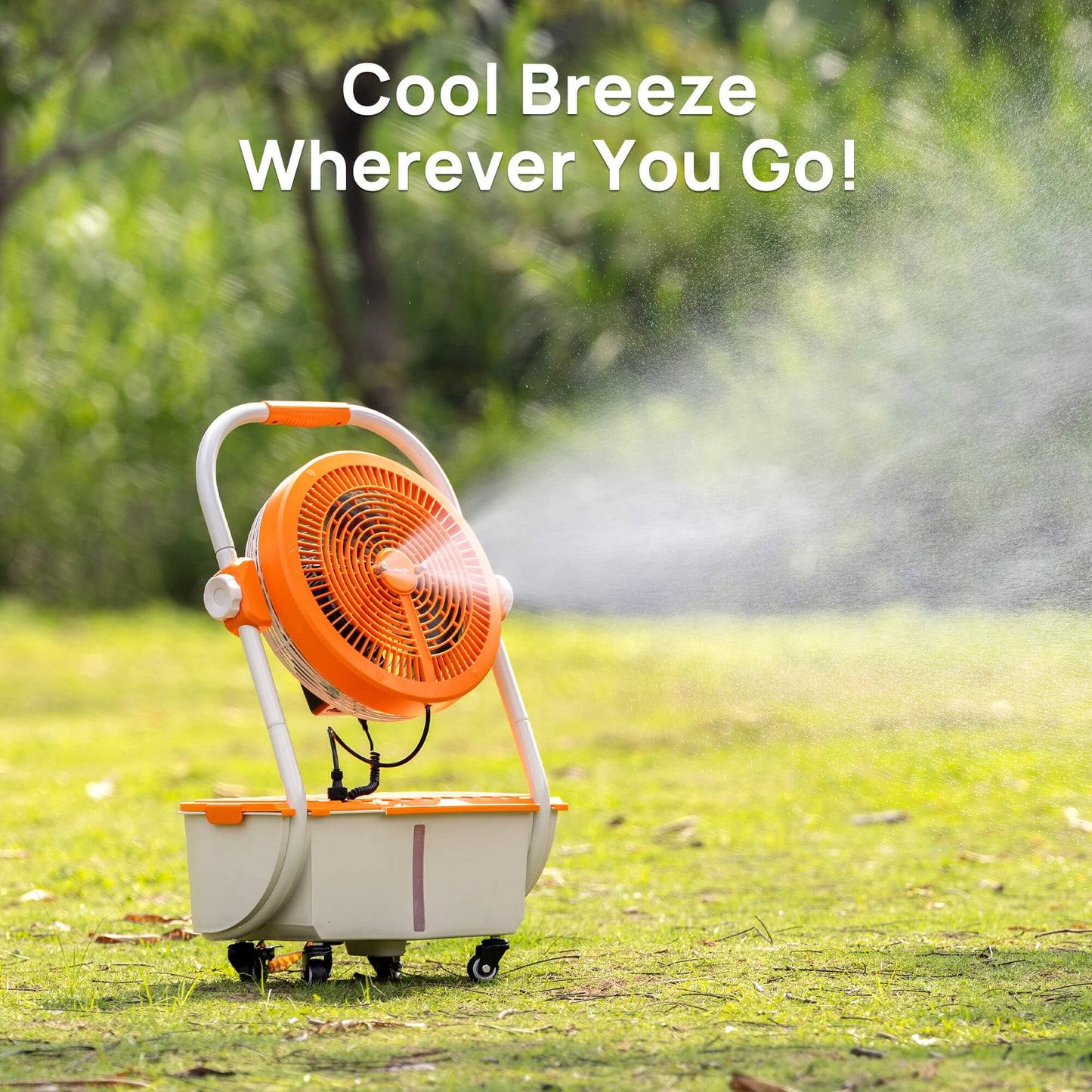 AirSupply MS12 Portable Mist Fan, Up to 50H Runtime