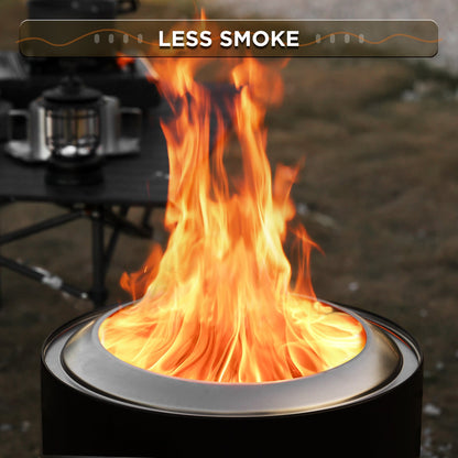 Pluto R19-PG Smokeless Outdoor Fire Pit