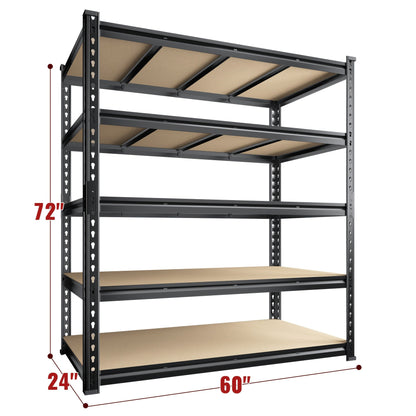 Heavy Duty Metal Garage Shelving Rack