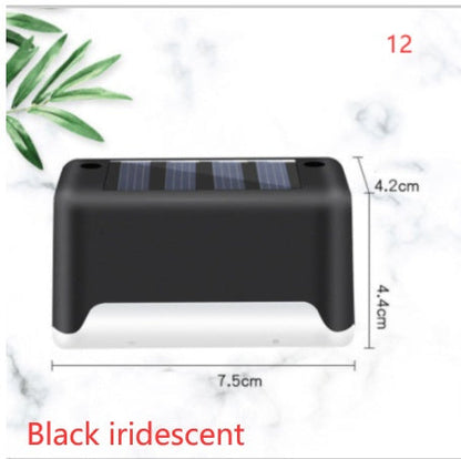 New Upgrade Waterproof LED Solar Fence Lamp Solar Deck Lights