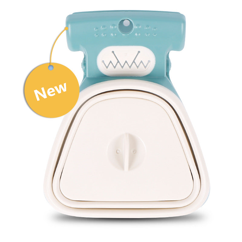Travel Foldable Pooper Scooper With 1 Roll Compostable bags