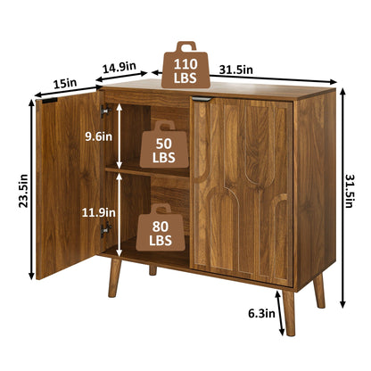 Farmhouse Style Sideboard Buffet Cabinet