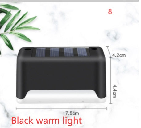 New Upgrade Waterproof LED Solar Fence Lamp Solar Deck Lights