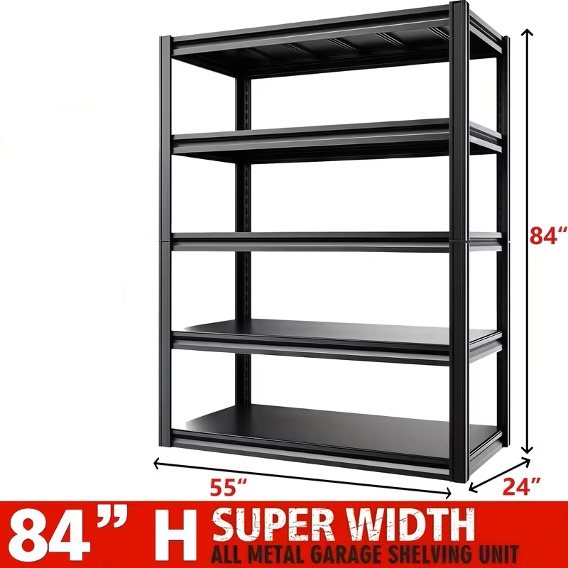 Heavy Duty Metal Garage Shelving Rack