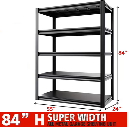 Heavy Duty Metal Garage Shelving Rack