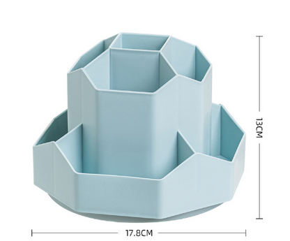 Large capacity rotatable pen holder