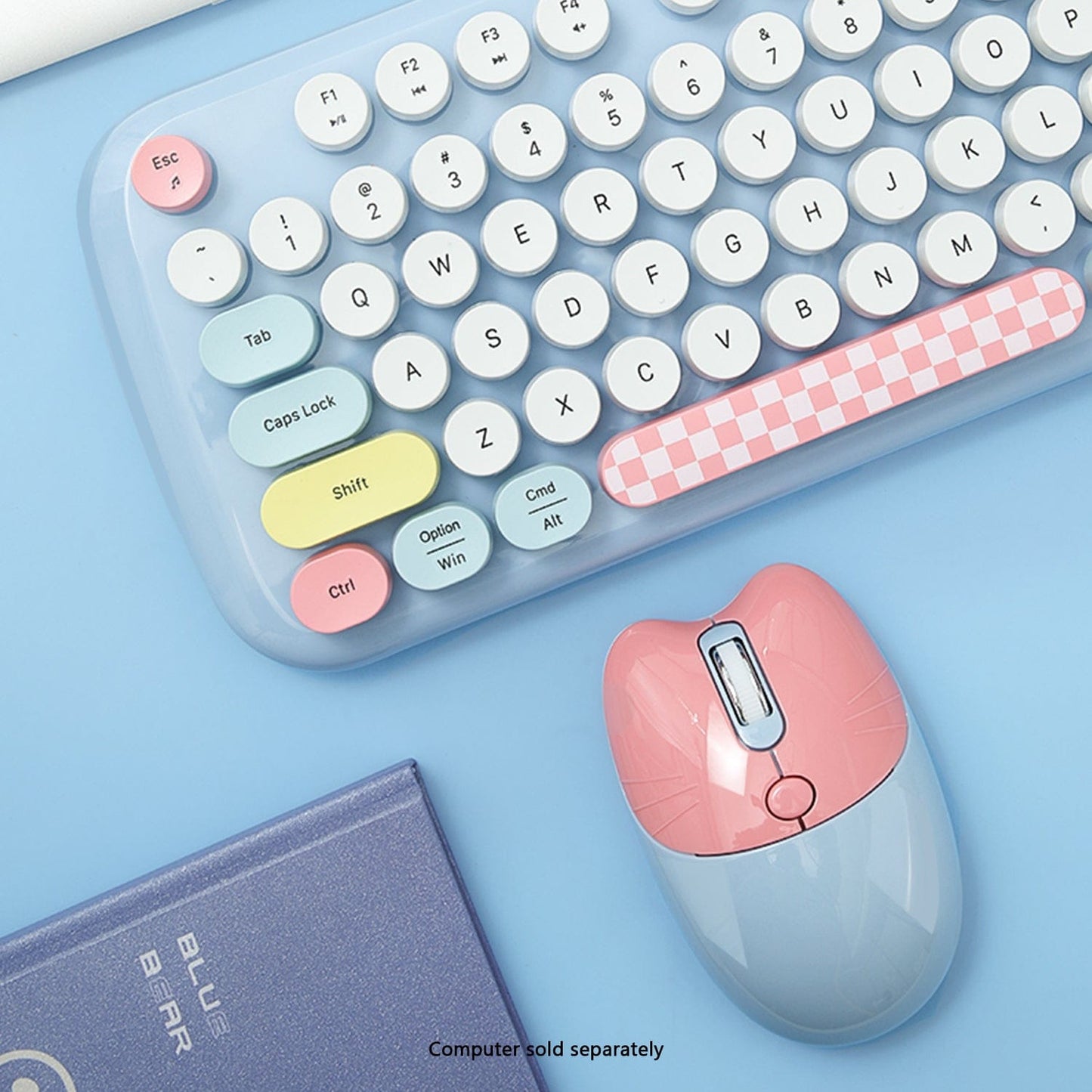 Wireless Keyboard & Mouse Combo - Silent Click