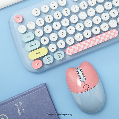Wireless Keyboard & Mouse Combo - Silent Click