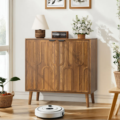 Farmhouse Style Sideboard Buffet Cabinet
